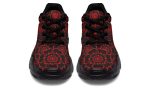 Chunkysneakers-RedMehndiFlowerPattern-YWV-56751-Chunkysneakers-Blk-STR6-YWV.jpg